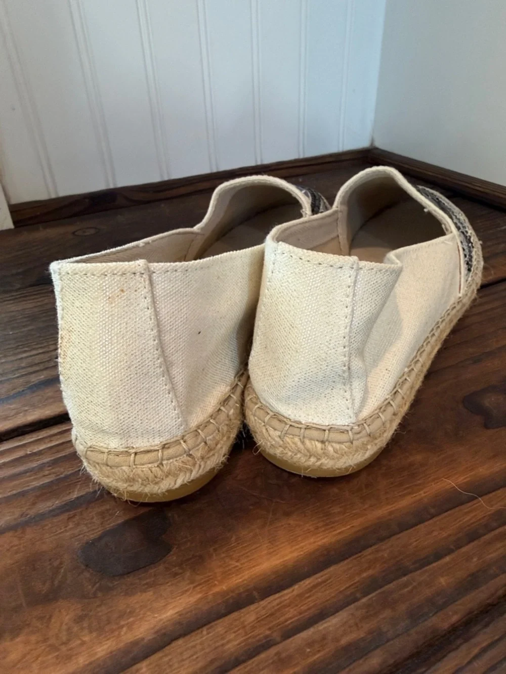 Vidorreta Spain Espadrille Slip-On with  Stud Detailing